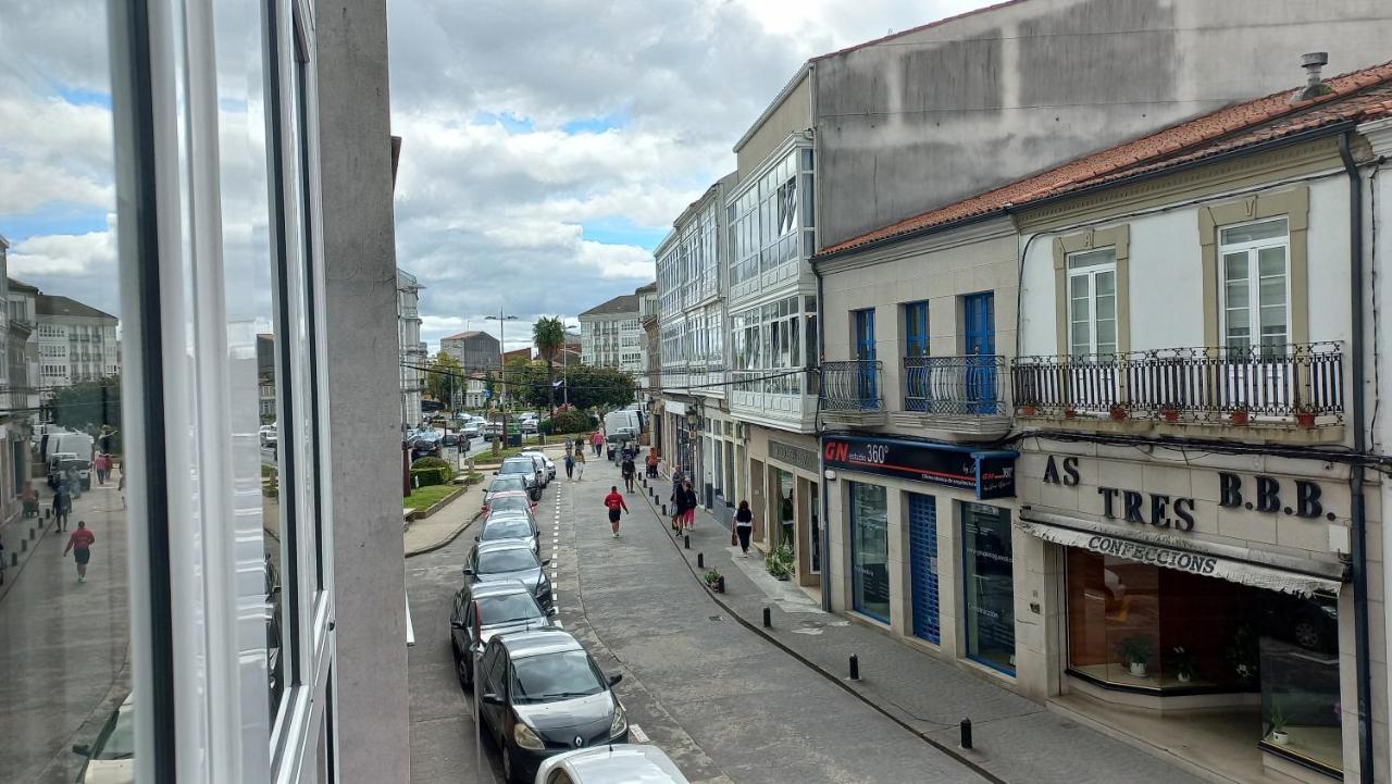 Ferienwohnung Lar Abeancos Melide Exterior foto